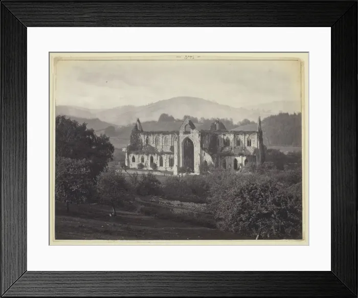 Framed Print : Tintern Abbey, 1860 / 94. Creator: Francis Bedford Framed Print : Tintern Abbey, 1860 / 94. Creator: Francis Bedford