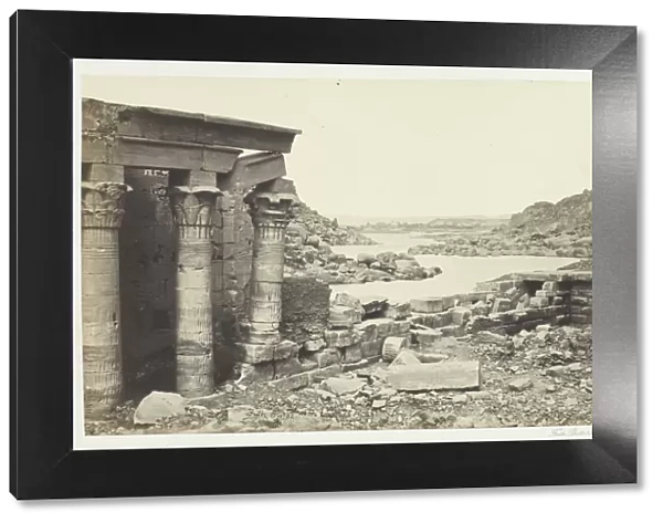 View from Philae, Looking North, 1857. Creator: Francis Frith