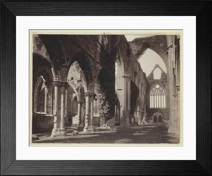Framed Print : Untitled [Tintern Abbey], 1860  /  94. Creator: Francis Bedford