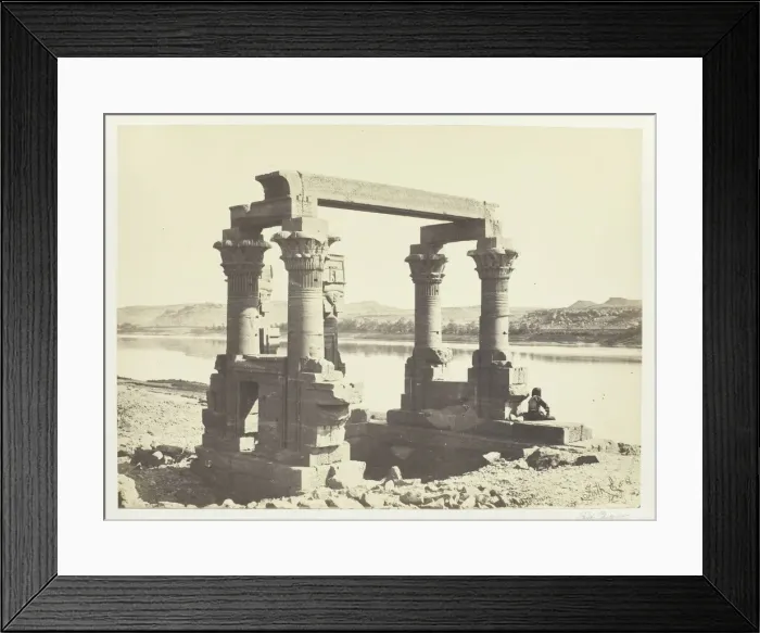 Framed Print : Wady Kardassy, Nubia, 1857. Creator: Francis Frith Framed Print : Wady Kardassy, Nubia, 1857. Creator: Francis Frith