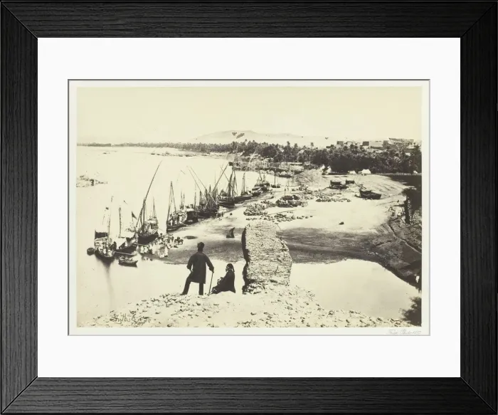 Framed Print : Assouan, 1857. Creator: Francis Frith Framed Print : Assouan, 1857. Creator: Francis Frith