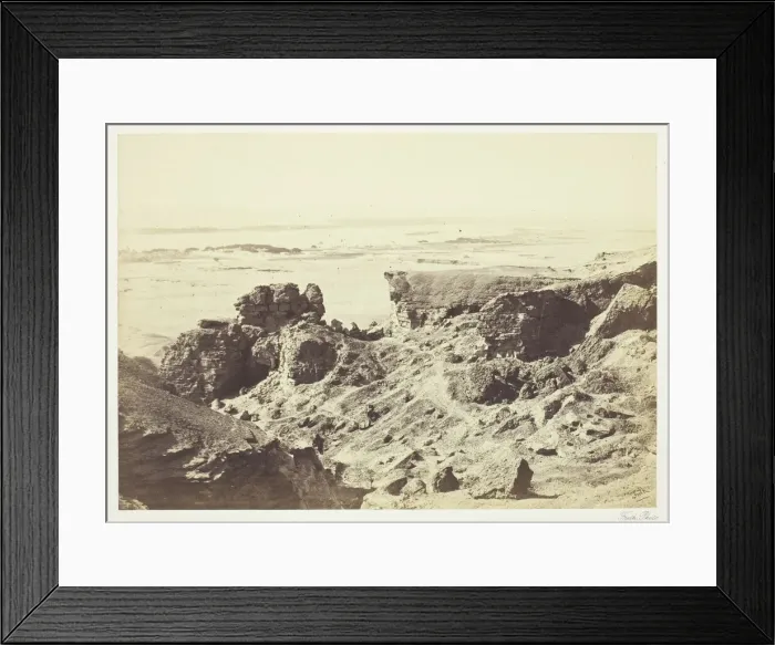 Framed Print : The Nile from the Quarries of Joura, 1858 / 62. Creator: Francis Frith Framed Print : The Nile from the Quarries of Joura, 1858 / 62. Creator: Francis Frith