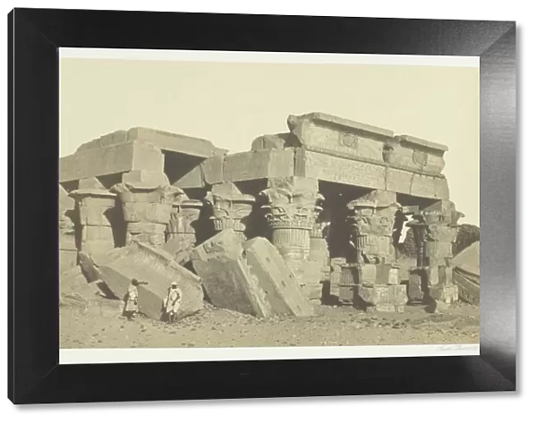Koum Ombo, Upper Egypt, 1857. Creator: Francis Frith