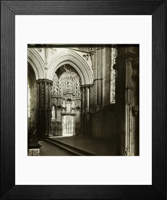 Framed Print : Ely Cathedral, c. 1891. Creator: Frederick Henry Evans Framed Print : Ely Cathedral, c. 1891. Creator: Frederick Henry Evans
