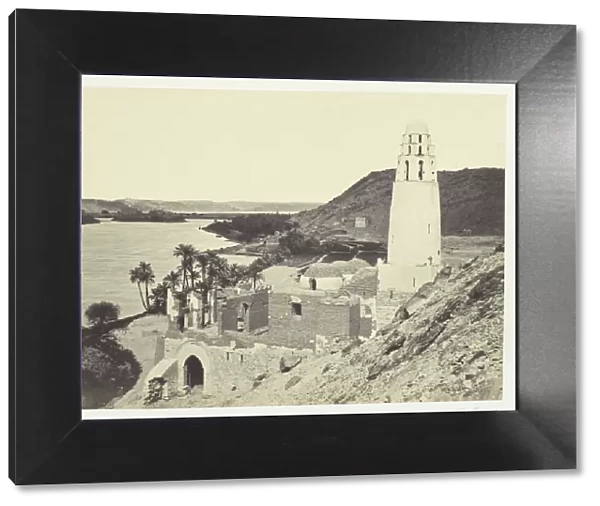 Ruined Mosque Near Philae, 1857. Creator: Francis Frith