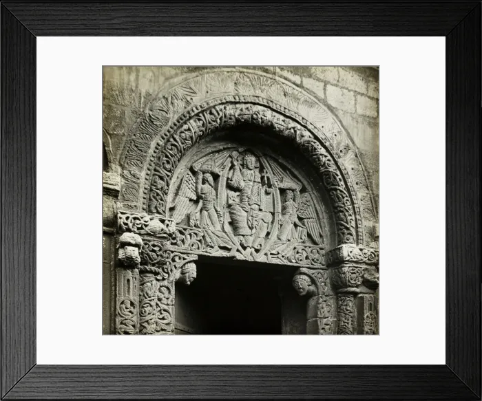 Framed Print : Ely Cathedral: Carving Over Priors Door, 1891. Creator: Frederick Henry Evans Framed Print : Ely Cathedral: Carving Over Priors Door, 1891. Creator: Frederick Henry Evans