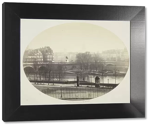 The Pont Neuf in Paris, 1860  /  75. Creator: Charles Soulier