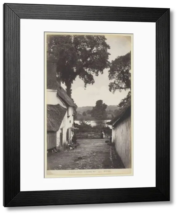 Framed Print : 31. Exeter, Cottages at Countess Weir, 1860 / 94. Creator: Francis Bedford Framed Print : 31. Exeter, Cottages at Countess Weir, 1860 / 94. Creator: Francis Bedford