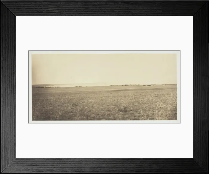 Framed Print : Untitled [manoeuvres], 1857. Creator: Gustave Le Gray