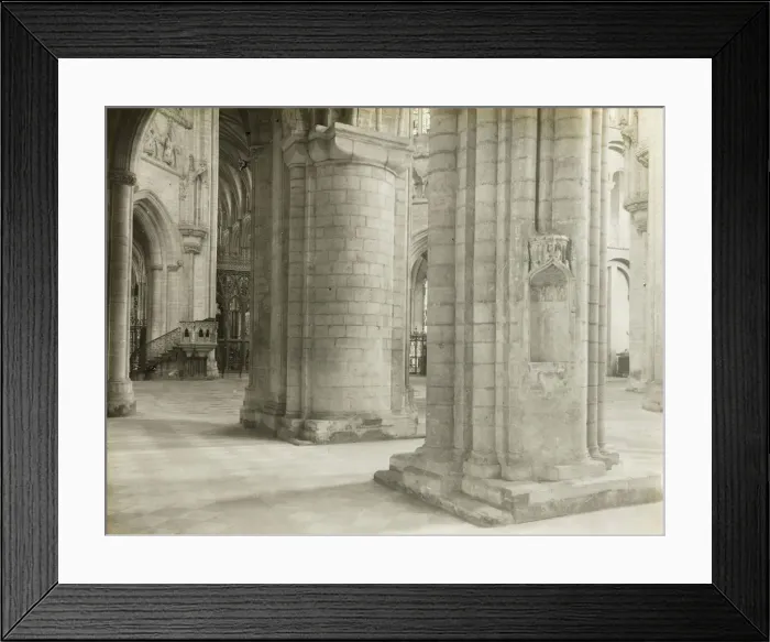 Framed Print : Ely Cathedral: Nave and Octagon, to Choir, c. 1891. Creator: Frederick Henry Evans Framed Print : Ely Cathedral: Nave and Octagon, to Choir, c. 1891. Creator: Frederick Henry Evans