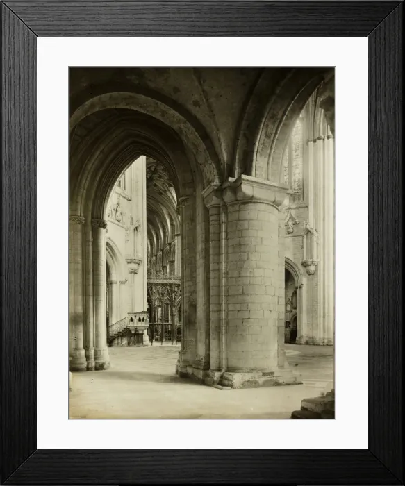 Framed Print : Ely Cathedral: Octagon from North Aisle, c. 1891. Creator: Frederick Henry Evans Framed Print : Ely Cathedral: Octagon from North Aisle, c. 1891. Creator: Frederick Henry Evans