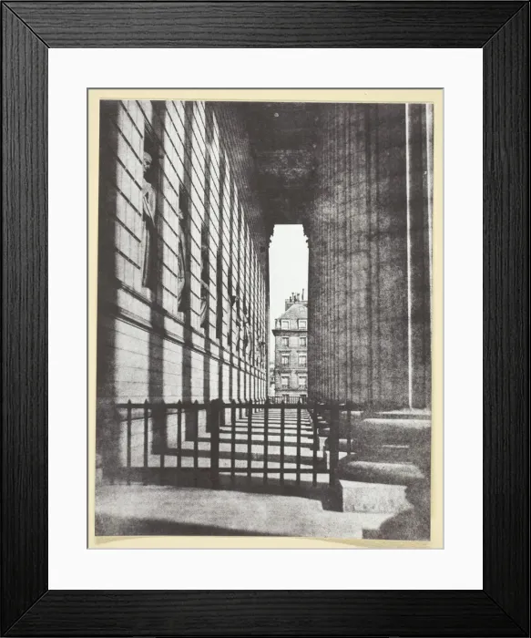 Framed Print : Colonnade de l eglise de la Madeleine, 1842 / 50, printed 1965 Framed Print : Colonnade de l eglise de la Madeleine, 1842 / 50, printed 1965