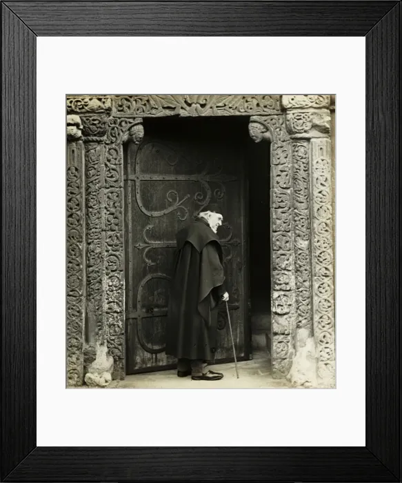Framed Print : Ely Cathedral: Priors Door, 1893. Creator: Frederick Henry Evans Framed Print : Ely Cathedral: Priors Door, 1893. Creator: Frederick Henry Evans