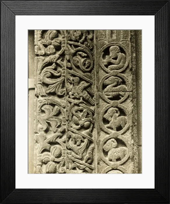 Framed Print : Ely Cathedral: Priors Door, Side Details, c. 1891. Creator: Frederick Henry Evans Framed Print : Ely Cathedral: Priors Door, Side Details, c. 1891. Creator: Frederick Henry Evans