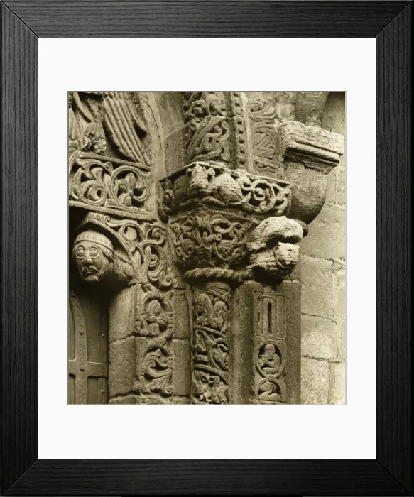Framed Print : Ely Cathedral: Priors Doors: Calilals West Side, c. 1891. Creator: Frederick Henry Evans Framed Print : Ely Cathedral: Priors Doors: Calilals West Side, c. 1891. Creator: Frederick Henry Evans