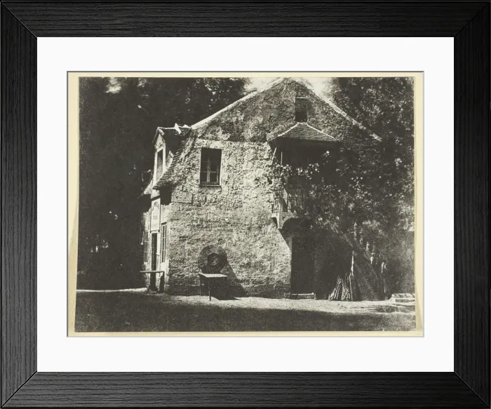 Framed Print : Le Moulin: Paul Restauranteur, 1842 / 50, printed 1965. Creator: Hippolyte Bayard Framed Print : Le Moulin: Paul Restauranteur, 1842 / 50, printed 1965. Creator: Hippolyte Bayard