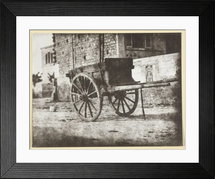 Framed Print : Le Tombereau, 1842 / 50, printed 1965. Creator: Hippolyte Bayard Framed Print : Le Tombereau, 1842 / 50, printed 1965. Creator: Hippolyte Bayard