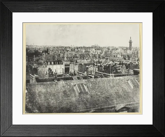 Framed Print : Les Toits de Paris (Vue de la rue Castiglione?), 1842 / 50, printed 1865 Framed Print : Les Toits de Paris (Vue de la rue Castiglione?), 1842 / 50, printed 1865