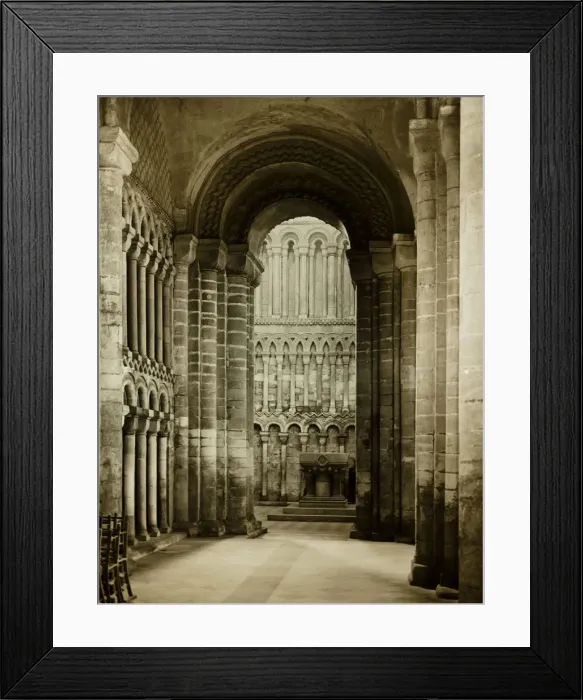 Framed Print : Ely Cathedral: West End of South Aisle, c. 1891. Creator: Frederick Henry Evans Framed Print : Ely Cathedral: West End of South Aisle, c. 1891. Creator: Frederick Henry Evans