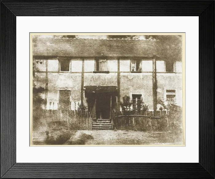 Framed Print : Maison de Campagne, 1842 / 50, printed 1965. Creator: Hippolyte Bayard Framed Print : Maison de Campagne, 1842 / 50, printed 1965. Creator: Hippolyte Bayard
