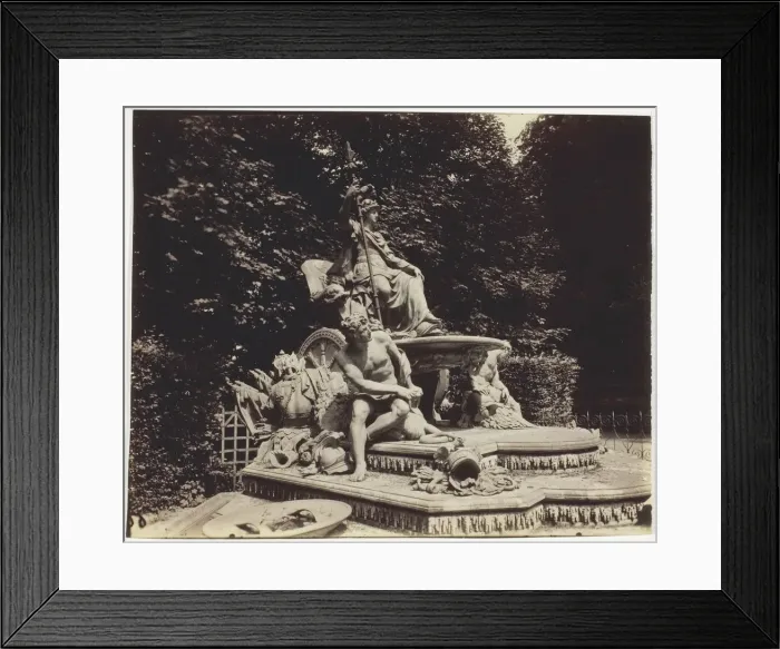 Framed Print : Versailles, Bosquet de l Arc de Triomphe, 1901. Creator: Eugene Atget Framed Print : Versailles, Bosquet de l Arc de Triomphe, 1901. Creator: Eugene Atget