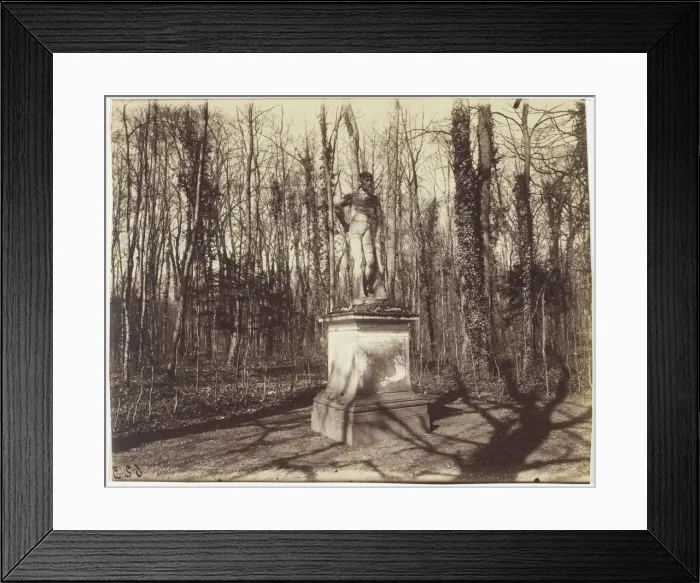 Framed Print : Versailles, Grand Trianon, Coin de Parc, 1901. Creator: Eugene Atget Framed Print : Versailles, Grand Trianon, Coin de Parc, 1901. Creator: Eugene Atget