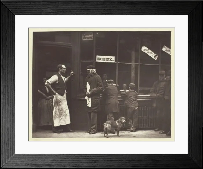 Framed Print : A Convicts Home, 1881. Creator: John Thomson Framed Print : A Convicts Home, 1881. Creator: John Thomson