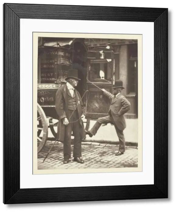 Framed Print : Cast-Iron Billy, 1881. Creator: John Thomson Framed Print : Cast-Iron Billy, 1881. Creator: John Thomson