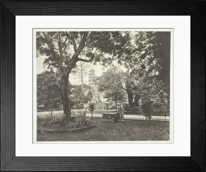 Framed Print : The British Consular Yamun, Canton, c. 1868. Creator: John Thomson Framed Print : The British Consular Yamun, Canton, c. 1868. Creator: John Thomson