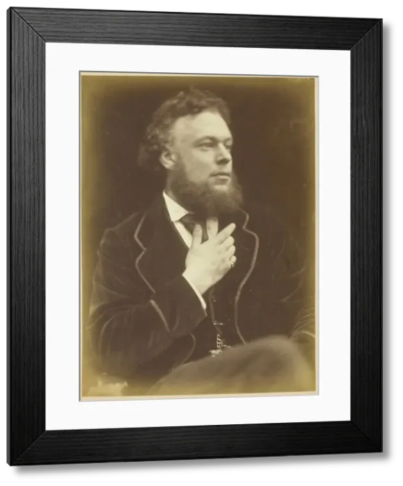 Framed Print : Unknown Man, 1868  /  74. Creator: Julia Margaret Cameron