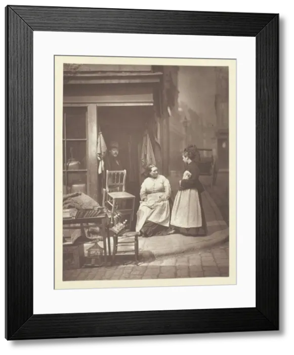 Framed Print : Old Furniture, 1881. Creator: John Thomson Framed Print : Old Furniture, 1881. Creator: John Thomson