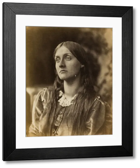 Framed Print : Julia Jackson, 1864 / 65. Creator: Julia Margaret Cameron Framed Print : Julia Jackson, 1864 / 65. Creator: Julia Margaret Cameron