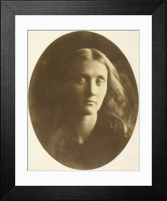 Framed Print : Julia Jackson, April 1867. Creator: Julia Margaret Cameron Framed Print : Julia Jackson, April 1867. Creator: Julia Margaret Cameron