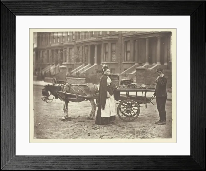 Framed Print : Strawberries. All Ripe! All Ripe!, 1881. Creator: John Thomson Framed Print : Strawberries. All Ripe! All Ripe!, 1881. Creator: John Thomson