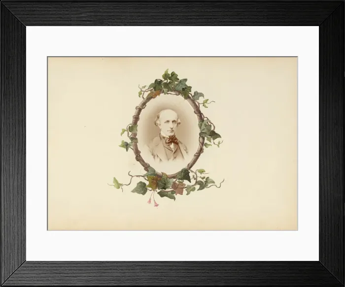 Framed Print : The Madame B Album, 1870s. Creator: Marie Blanche Hennelle Fournier Framed Print : The Madame B Album, 1870s. Creator: Marie Blanche Hennelle Fournier