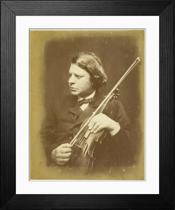 Framed Print : Mr. Joseph Joachim, 1868. Creator: Julia Margaret Cameron Framed Print : Mr. Joseph Joachim, 1868. Creator: Julia Margaret Cameron