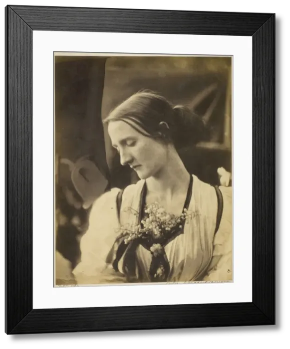 Framed Print : Mary Fisher, 1867 / 67. Creator: Julia Margaret Cameron Framed Print : Mary Fisher, 1867 / 67. Creator: Julia Margaret Cameron