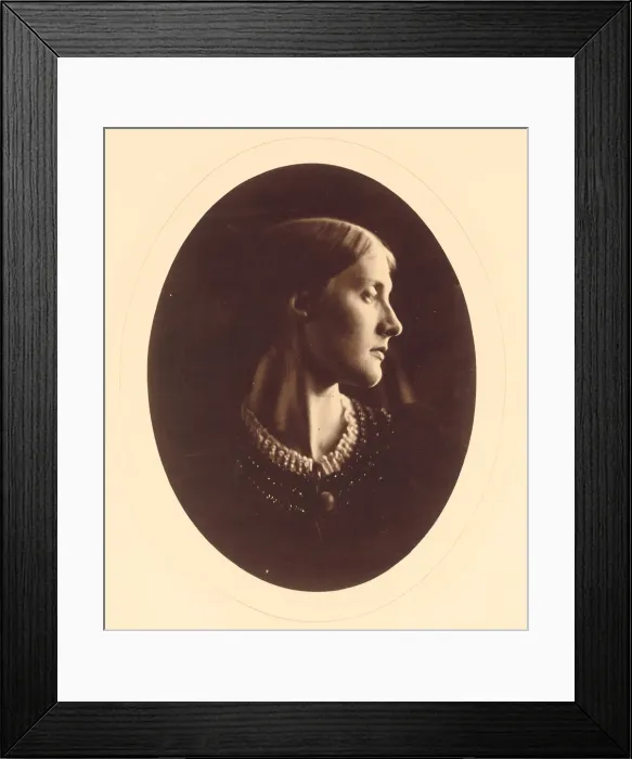 Framed Print : Mrs. Herbert Duckworth, April 1867. Creator: Julia Margaret Cameron Framed Print : Mrs. Herbert Duckworth, April 1867. Creator: Julia Margaret Cameron