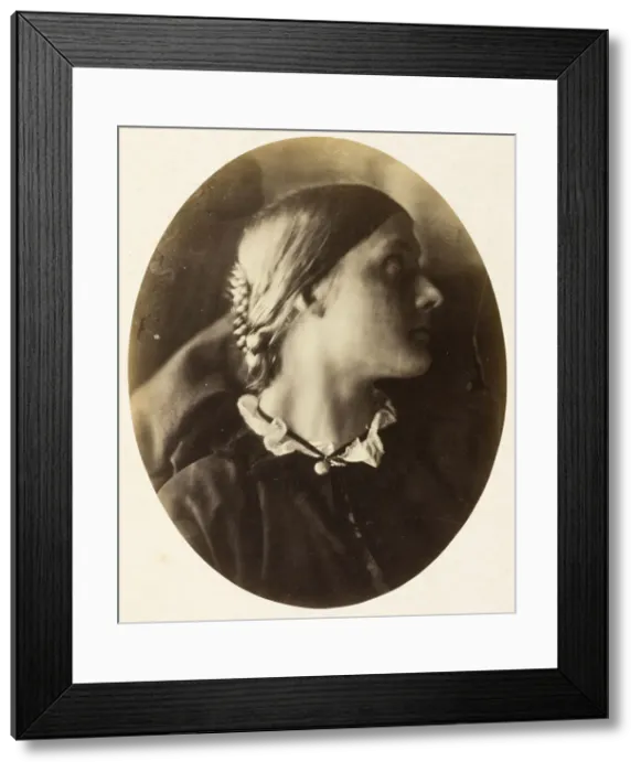 Framed Print : Untitled (Julia Jackson), 1867. Creator: Julia Margaret Cameron Framed Print : Untitled (Julia Jackson), 1867. Creator: Julia Margaret Cameron