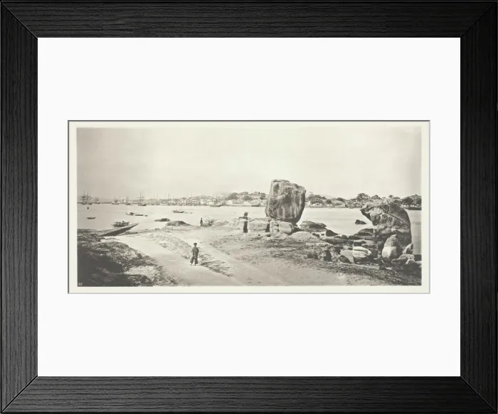 Framed Print : Amoy Harbour, c. 1868. Creator: John Thomson Framed Print : Amoy Harbour, c. 1868. Creator: John Thomson