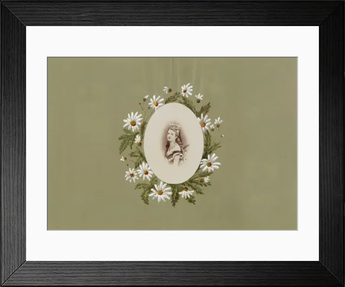 Framed Print : The Madame B Album, 1870s. Creator: Marie Blanche Hennelle Fournier Framed Print : The Madame B Album, 1870s. Creator: Marie Blanche Hennelle Fournier