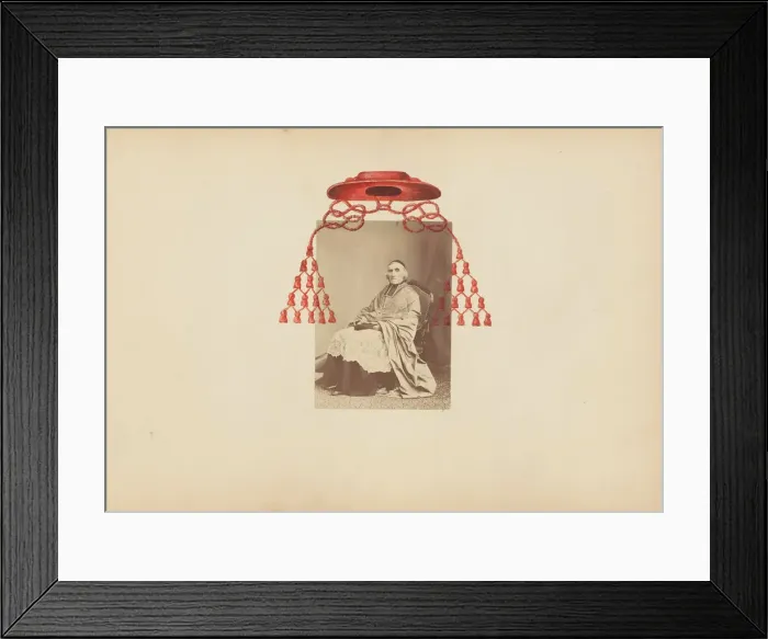 Framed Print : The Madame B Album, 1870s. Creator: Marie Blanche Hennelle Fournier Framed Print : The Madame B Album, 1870s. Creator: Marie Blanche Hennelle Fournier