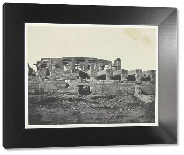 Palais de Karnak, Entree Meridionale de la Salle Hypostyle;Thebes