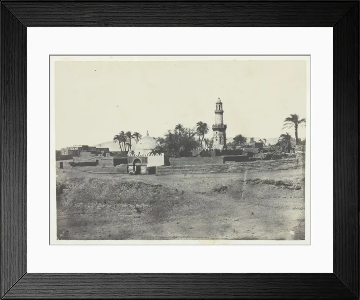 Framed Print : Mosquee d El-Arif et Tombeau de Mourad-Bey, Haute-Egypte, 1849 / 51, printed 1852 Framed Print : Mosquee d El-Arif et Tombeau de Mourad-Bey, Haute-Egypte, 1849 / 51, printed 1852