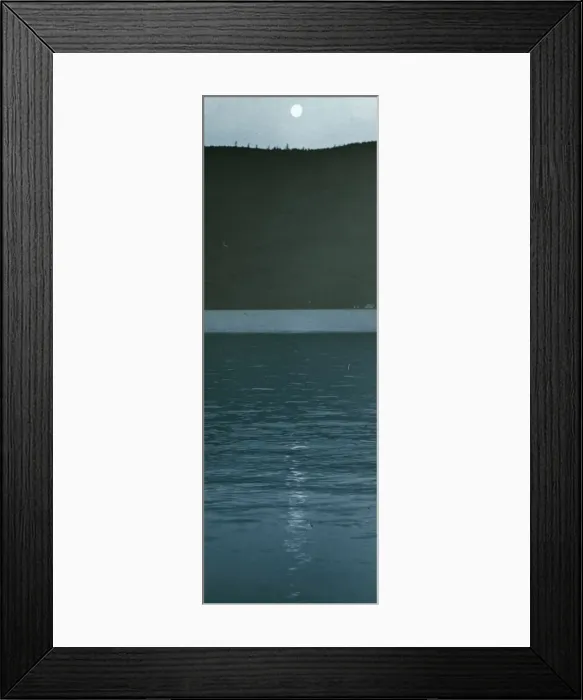 Framed Print : Meeting of Day and Night, Lake George, 1896. Creator: Alfred Stieglitz Framed Print : Meeting of Day and Night, Lake George, 1896. Creator: Alfred Stieglitz
