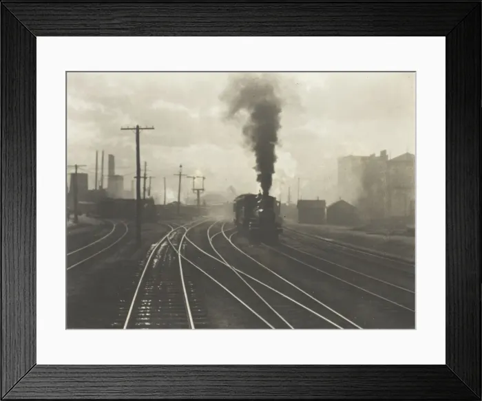 Framed Print : The Hand of Man, 1902, printed 1920 / 39. Creator: Alfred Stieglitz Framed Print : The Hand of Man, 1902, printed 1920 / 39. Creator: Alfred Stieglitz