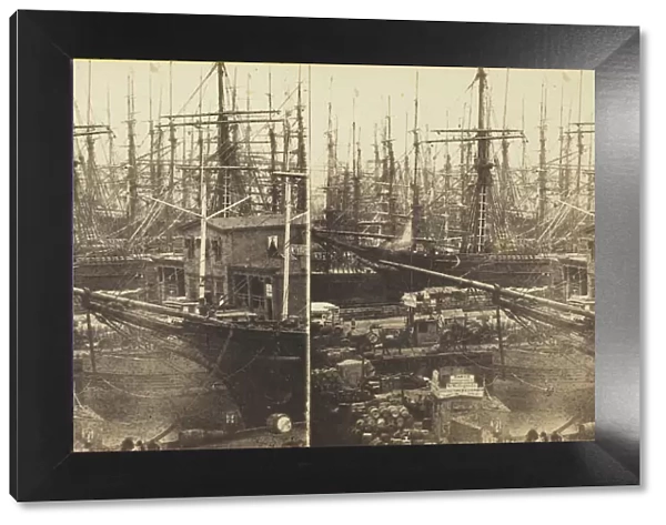 Wall Street Ferry, New York, 1860  /  69. Creator: Anthony & Company