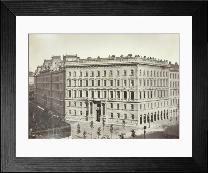 Framed Print : Opern-Ring No. 10, Wohnhaus des Fried. Ritter von Schey, 1860s. Creator: Unknown Framed Print : Opern-Ring No. 10, Wohnhaus des Fried. Ritter von Schey, 1860s. Creator: Unknown