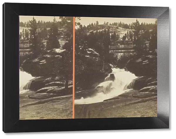 Cascade Between the Vernal and the Nevada Falls, Yosemite Valley, Mariposa County, Cal