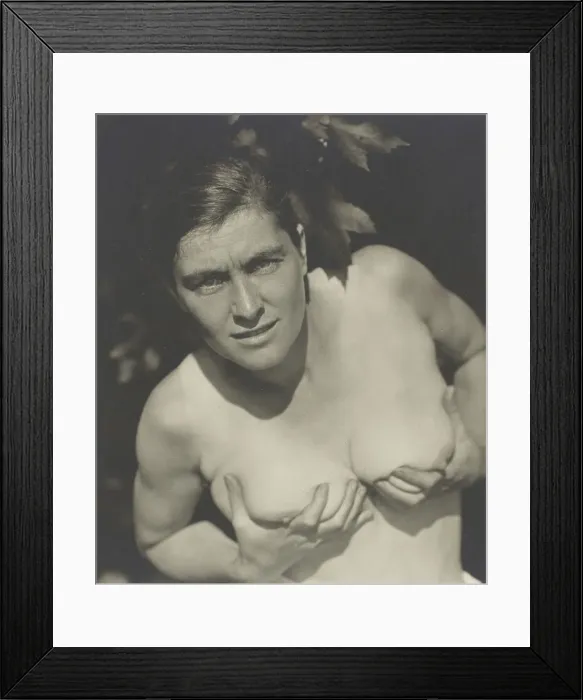Framed Print : Rebecca Salsbury Strand, 1922. Creator: Alfred Stieglitz Framed Print : Rebecca Salsbury Strand, 1922. Creator: Alfred Stieglitz